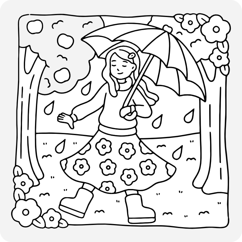 Rain is no reason to be sad
