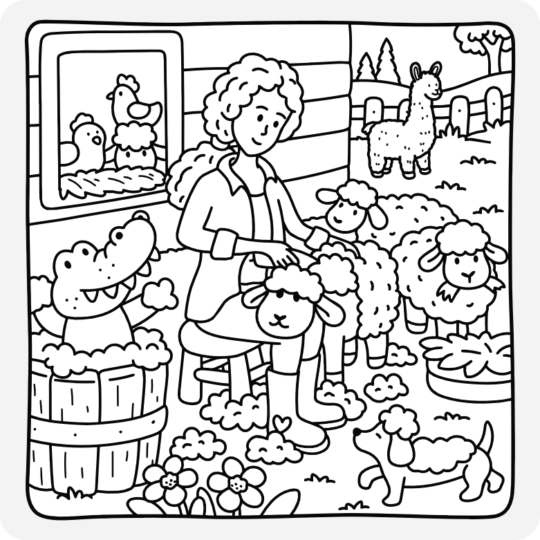Shearing Day on the Farm