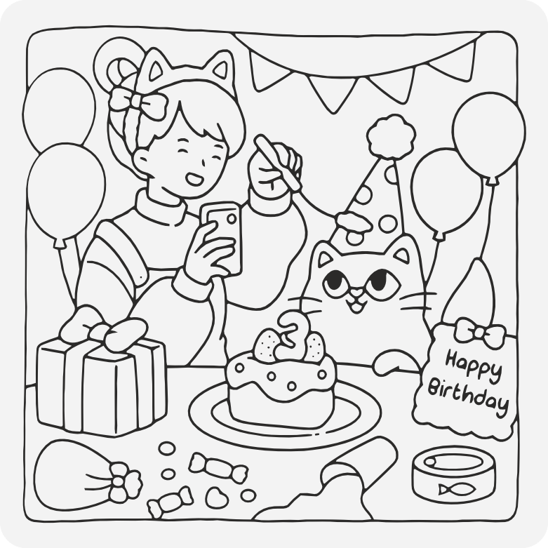 Cat's Birthday Party
